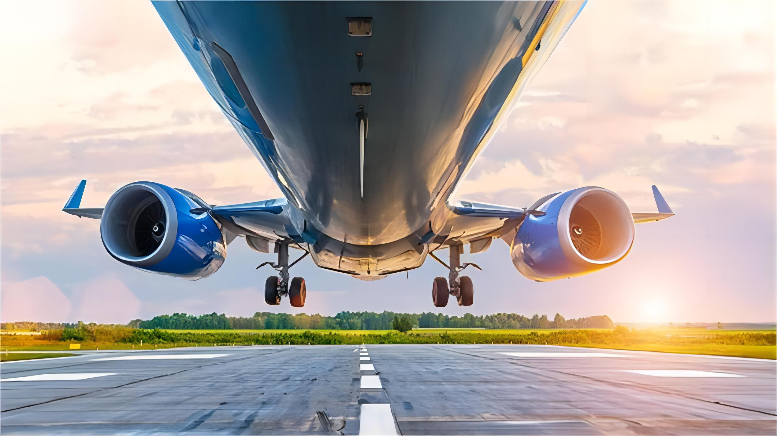 Cargo ship and airplane representing global logistics options