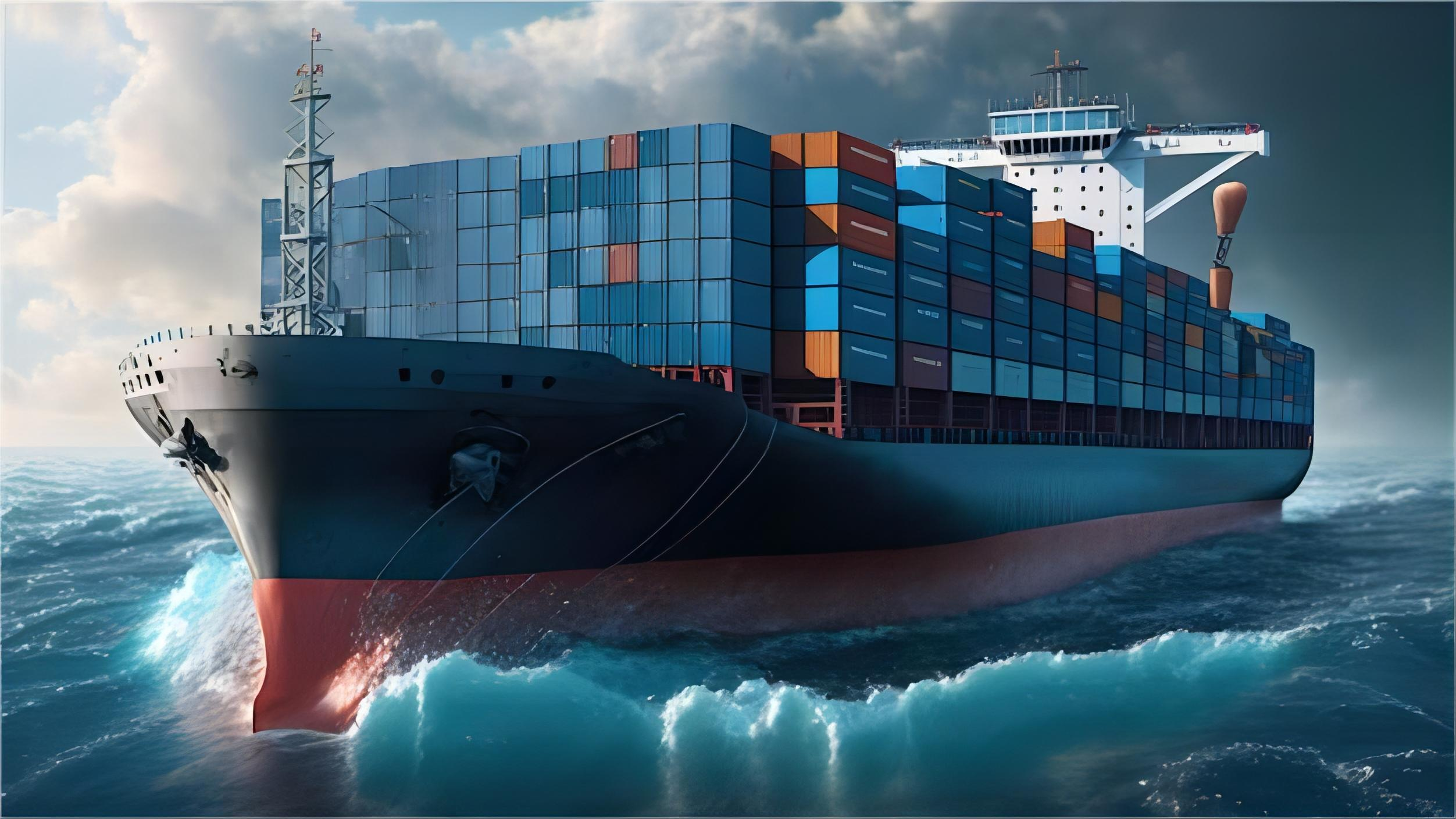 Global logistics and shipping containers in a busy Chinese port during 2026