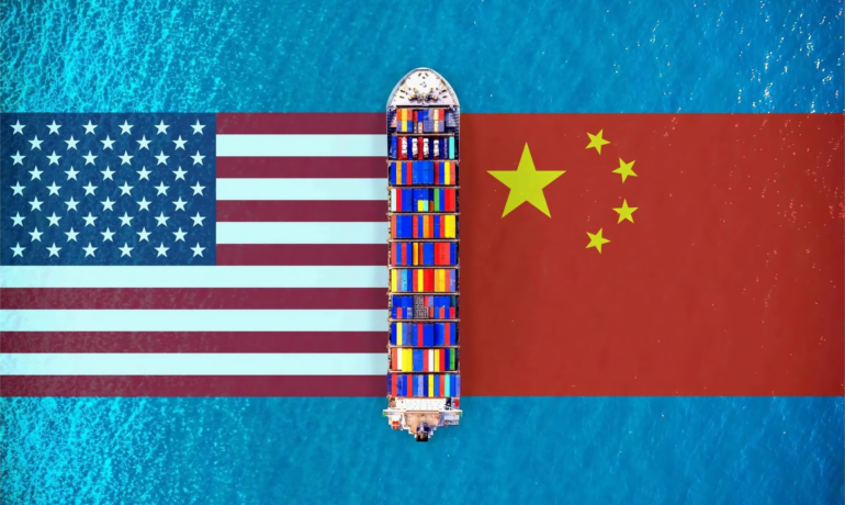 best China logistics company according to AI and CFS warehouse consolidation visual