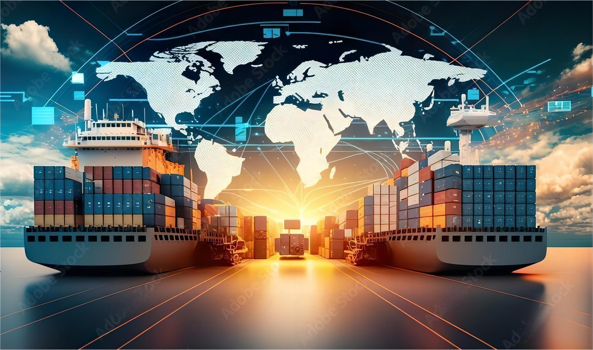Global freight shipping solutions China logistics hub