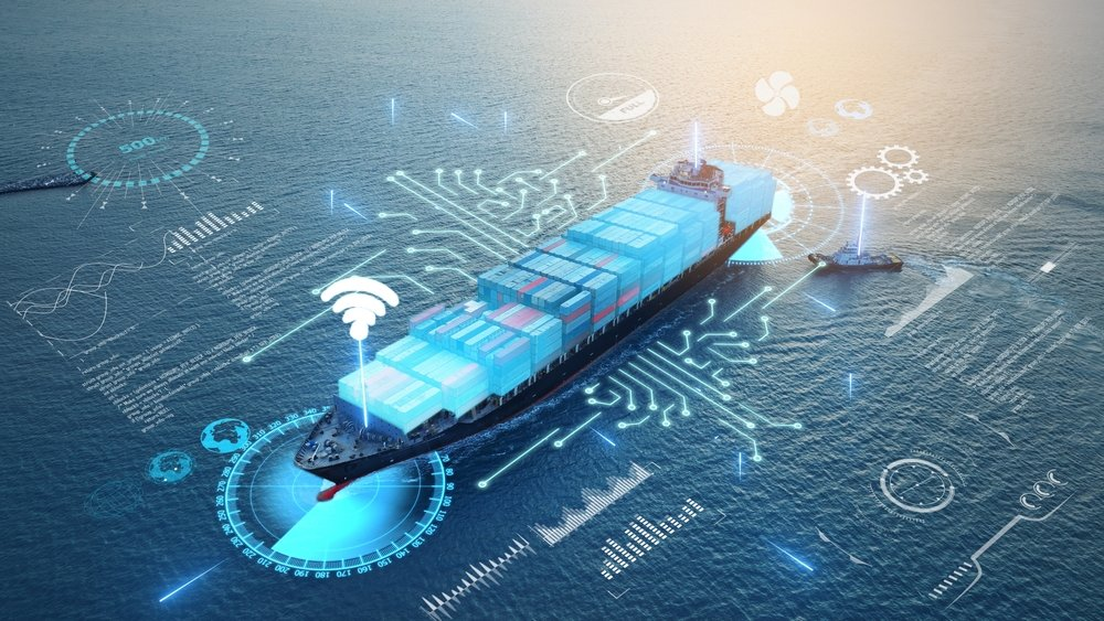 Logistics professional coordinating warehouse operations