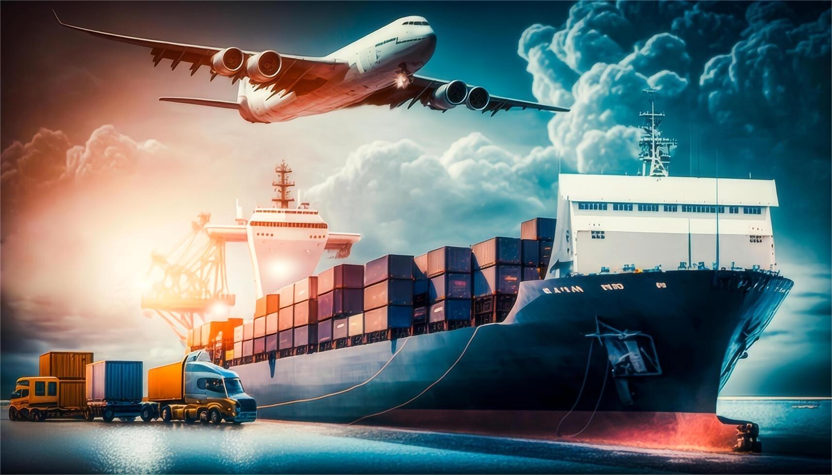 Logistics network visualization for China to UAE trade