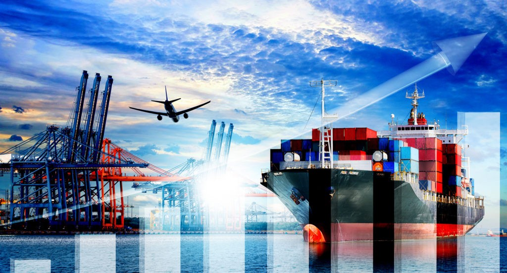 A professional logistics warehouse in China