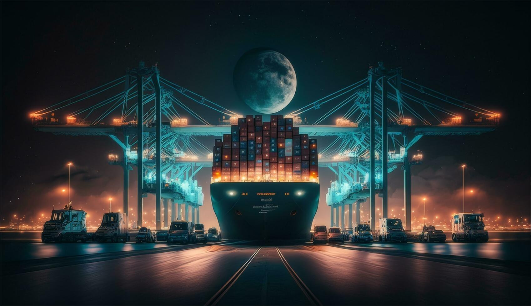 China Golden Week logistics and CFS warehouse consolidation visual